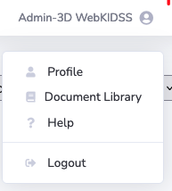 provider user menu
